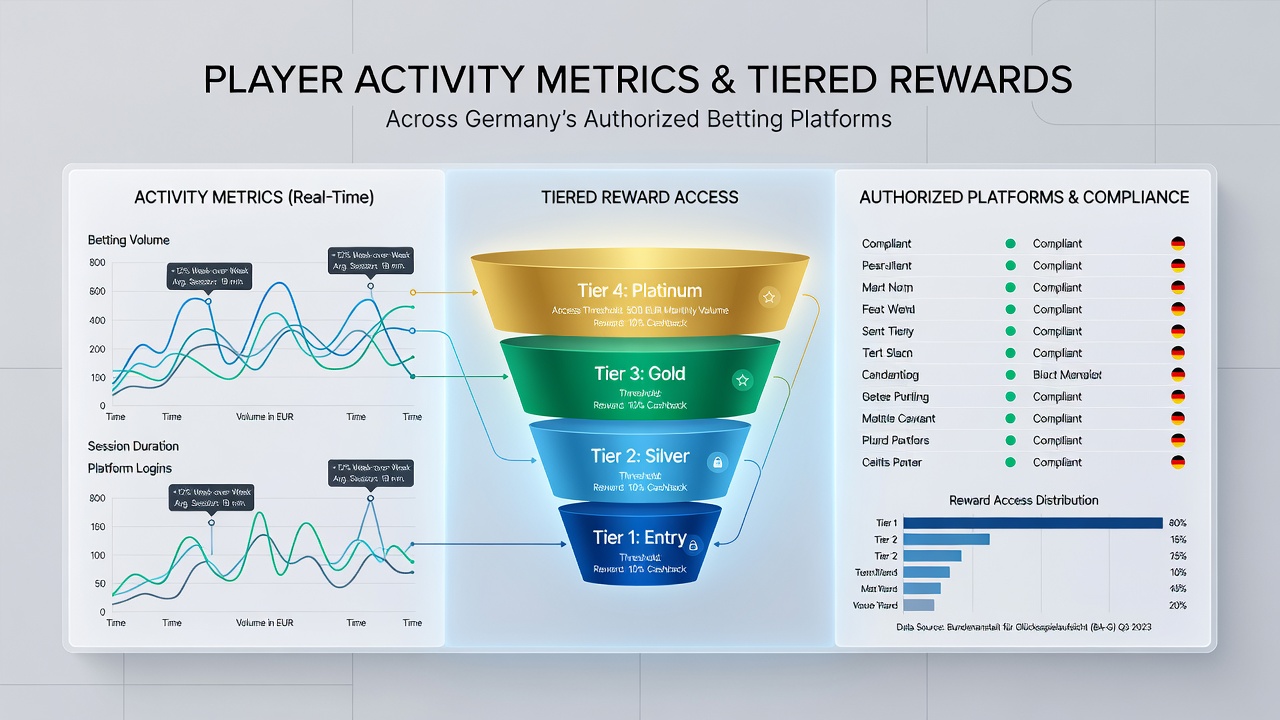 Beispielhafte Darstellung von Spielerpfaden und Metriken-Analyse auf deutschen Wettplattformen