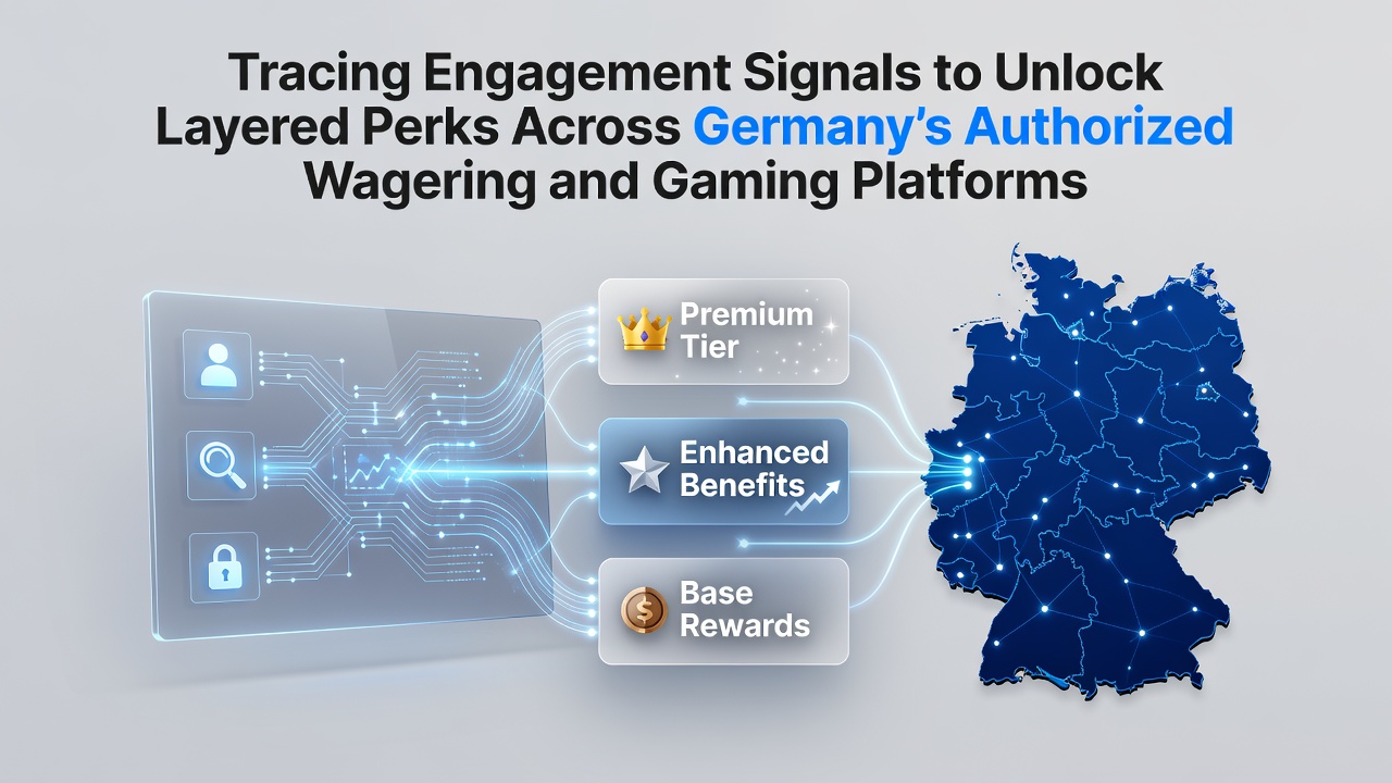 Darstellung von Engagement-Daten und gestaffelten Belohnungen auf lizenzierten deutschen Glücksspielplattformen